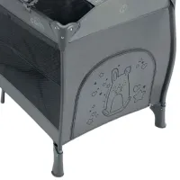 Țarc pentru copii CAM Daily Plus (L113/265) 0 luni - 3 ani / Gray photo 3
