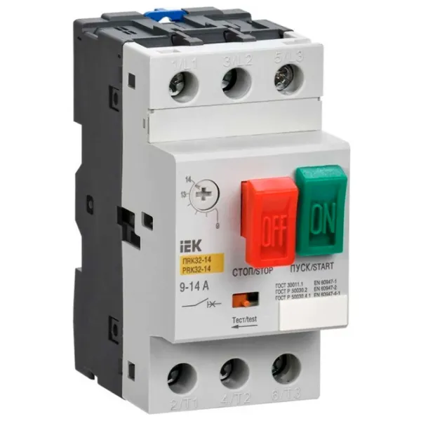 Starter IEK DMS11-014 14 A / 230 V - 600 V photo 1