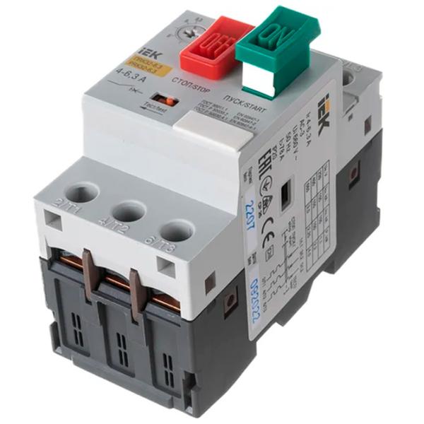 Starter IEK DMS11-D63 6.3 A / 230 V - 600 V photo 2