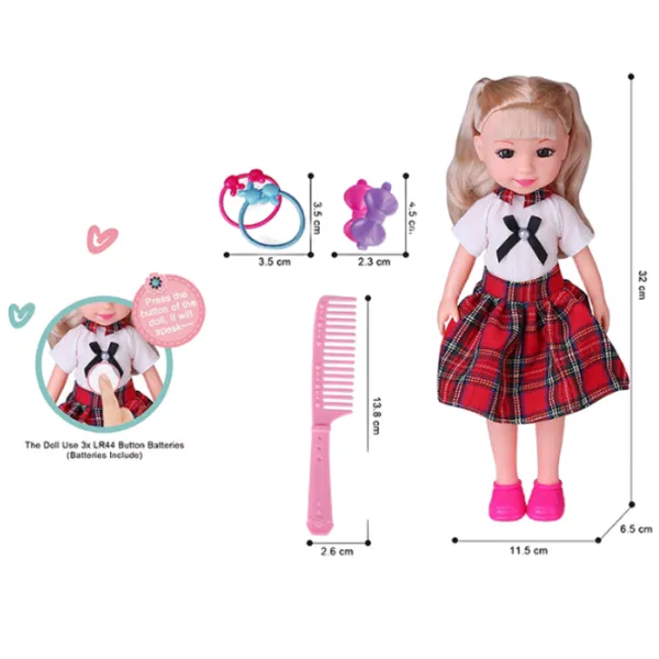 Păpușă Essa Toys Mandy YM22-3E model / 3+ photo 4 Păpușă Essa Toys Mandy YM22-3E model / 3+ photo 4