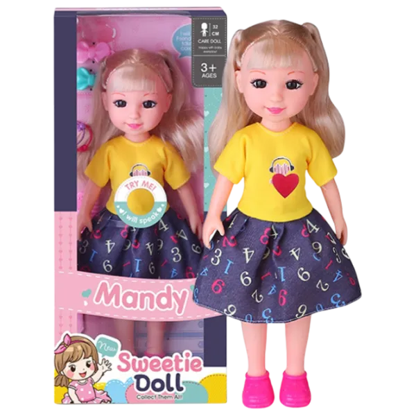 Păpușă Essa Toys Mandy YM22-3C model / 3+ photo 1