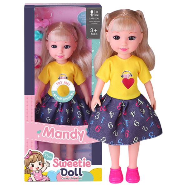Păpușă Essa Toys Mandy YM22-3C model / 3+ photo 1