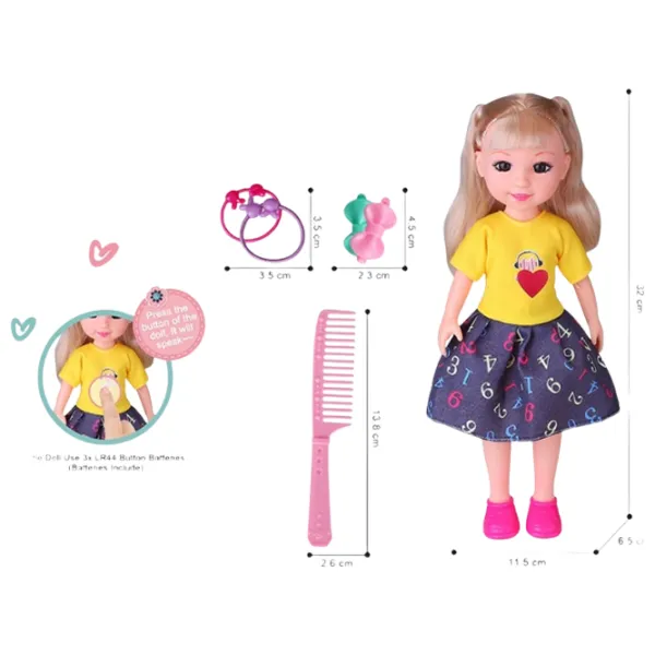 Păpușă Essa Toys Mandy YM22-3C model / 3+ photo 4