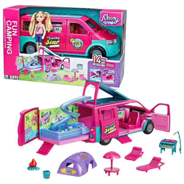 Set Essa Toys Fun Camping 9045-5 model / 3+ photo 1 Set Essa Toys Fun Camping 9045-5 model / 3+ photo 1