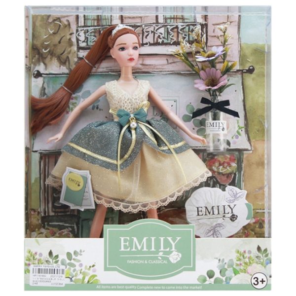 Кукла Essa Toys Emily QJ122C модель / 3+ photo 1 Кукла Essa Toys Emily QJ122C модель / 3+ photo 1