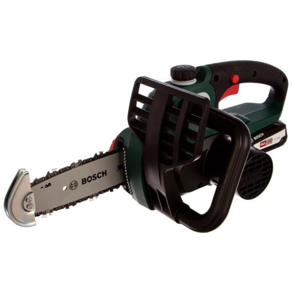 Цепная пила Bosch Chain 18 аккумуляторный/ Зеленый photo 1