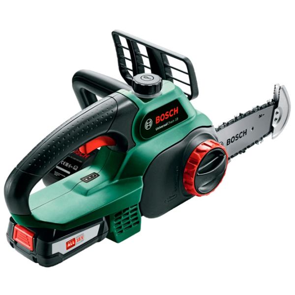 Цепная пила Bosch Chain 18 аккумуляторный/ Зеленый photo 4