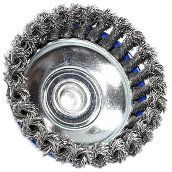 Проволочная чашечная щётка S&R 136250125 125 мм photo 3