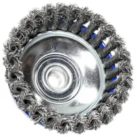 Проволочная чашечная щётка S&R 136250125 125 мм photo 3