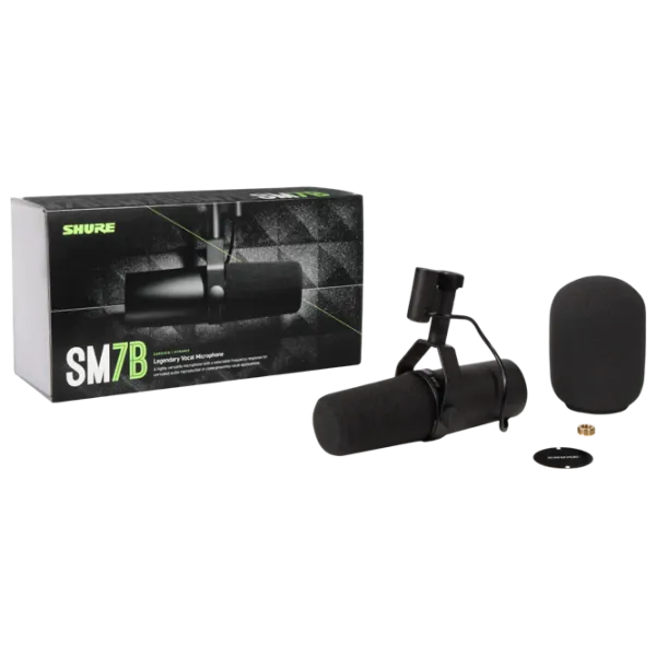 Профессиональный микрофон Shure SM7B Черный photo 9