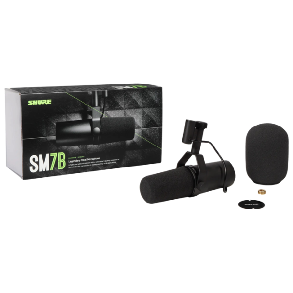Профессиональный микрофон Shure SM7B Черный photo 9