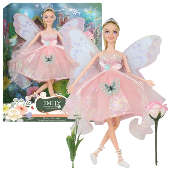 Păpușă Essa Toys Emily QJ133 zână / 3+ photo 1 Păpușă Essa Toys Emily QJ133 zână / 3+ photo 1