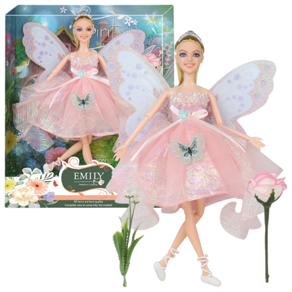 Păpușă Essa Toys Emily QJ133 zână / 3+ photo 1 Păpușă Essa Toys Emily QJ133 zână / 3+ photo 1