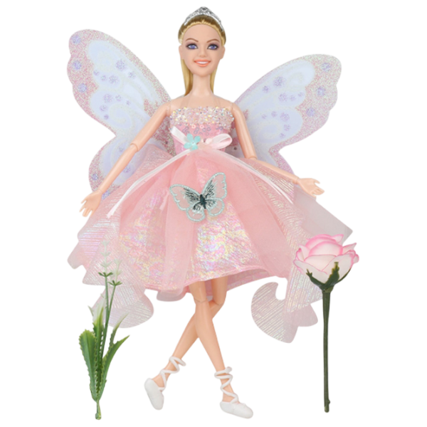 Păpușă Essa Toys Emily QJ133 zână / 3+ photo 2 Păpușă Essa Toys Emily QJ133 zână / 3+ photo 2