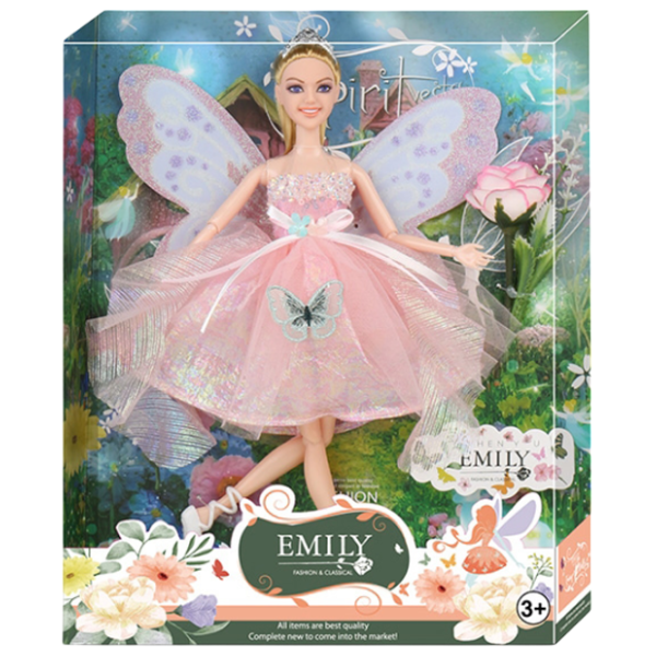 Păpușă Essa Toys Emily QJ133 zână / 3+ photo 3 Păpușă Essa Toys Emily QJ133 zână / 3+ photo 3