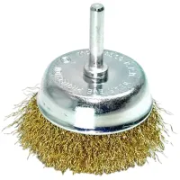 Perie conică din sârmă ondulată S&R 136630075 75 mm