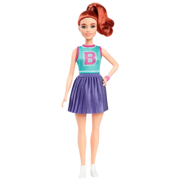 Păpușă Barbie Fashionista in purple skirt HYT90 model / 3+ photo 5 Păpușă Barbie Fashionista in purple skirt HYT90 model / 3+ photo 5