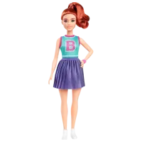 Кукла Barbie Fashionista in purple skirt HYT90 модель / 3+ photo 5