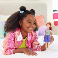 Кукла Barbie Fashionista in purple skirt HYT90 модель / 3+ photo 6