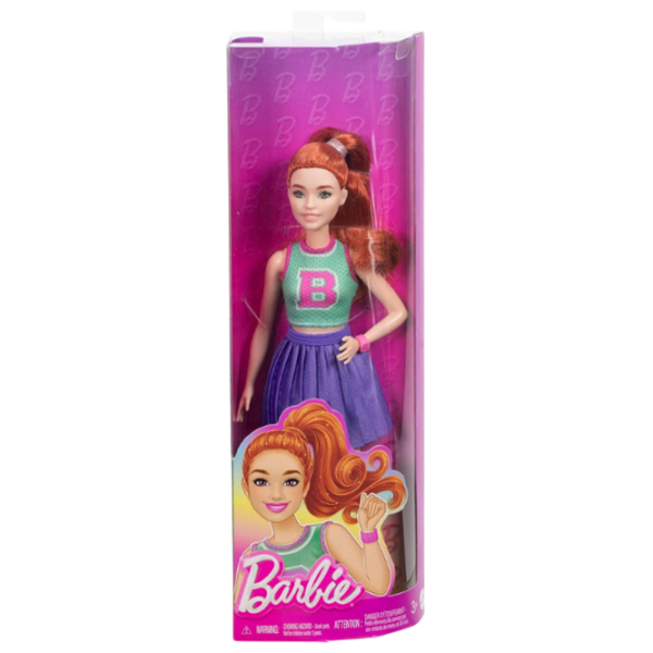 Păpușă Barbie Fashionista in purple skirt HYT90 model / 3+ photo 7 Păpușă Barbie Fashionista in purple skirt HYT90 model / 3+ photo 7