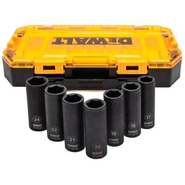 Set de capete tubulare Dewalt DWMT74737-0 Cantitatea în set: 7 buc. photo 1