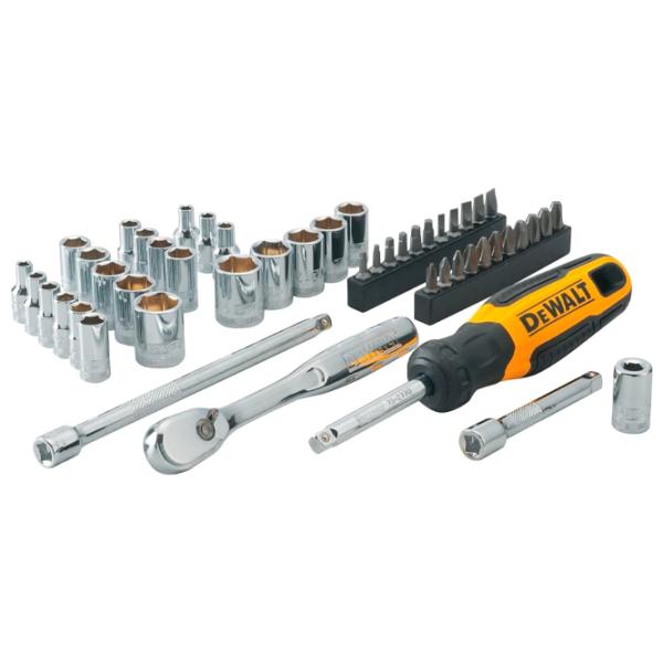 Set de capete tubulare Dewalt DWMT81610-0 Cantitatea în set: 50 buc. photo 3