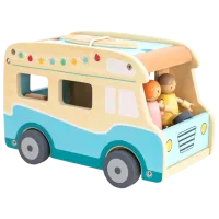 Машинка VIGA Camper Van 44688  / / Синий Wood