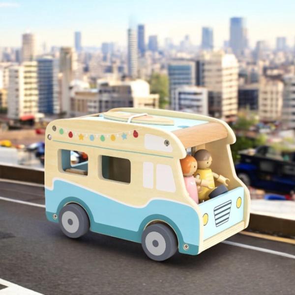 Mașină VIGA Camper Van 44688  / / Blue Wood photo 4