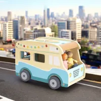 Mașină VIGA Camper Van 44688 / / Blue Wood photo 4