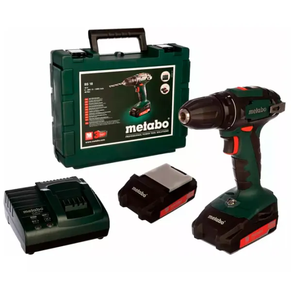 Дрель-шуруповерт Metabo BS 18 1600 об/мин photo 11