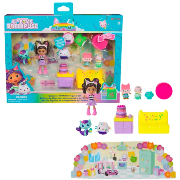Фигурки Spin Master Gabby`s Dollhouse Подарок на день рождения Бриошесель 3+ / Разноцветный photo 8 Фигурки Spin Master Gabby`s Dollhouse Подарок на день рождения Бриошесель 3+ / Разноцветный photo 8