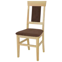 Scaun de bucătărie Drewmax KT118 Catifea/ Asortiment Beige photo 3