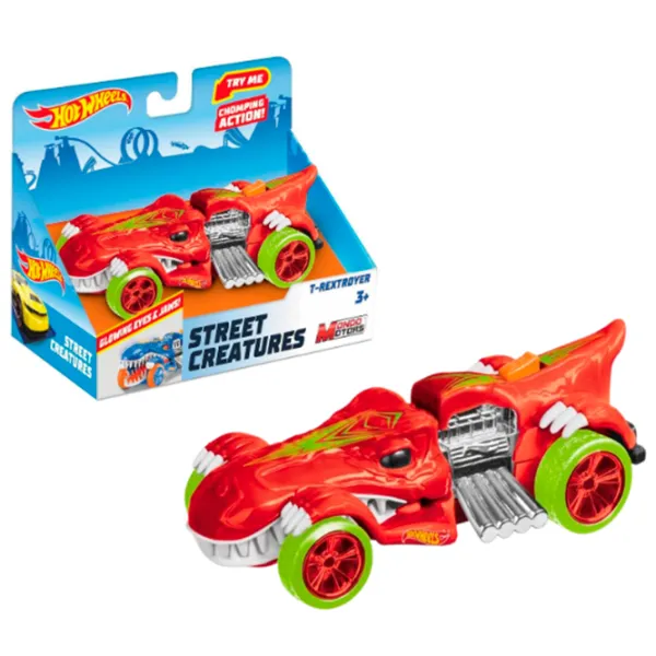 Mașină Hot Wheels T-Rextroyer M-MDHW512012  / / Gray Red photo 2