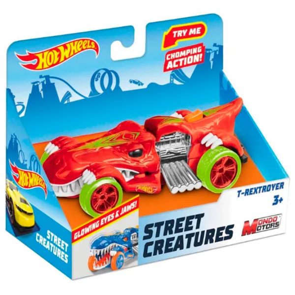 Mașină Hot Wheels T-Rextroyer M-MDHW512012  / / Gray Red photo 3