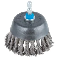 Проволочная чашечная щётка Wolfcraft 2704000 75 мм