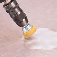 Perie cupă din sârmă ondulată Wolfcraft 2112000 50 mm photo 2