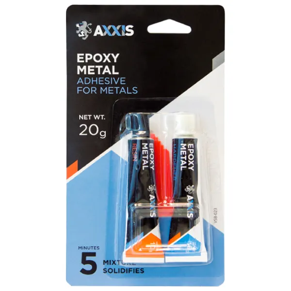 Клей AXXIS Epoxy-Metal  20 г photo 1