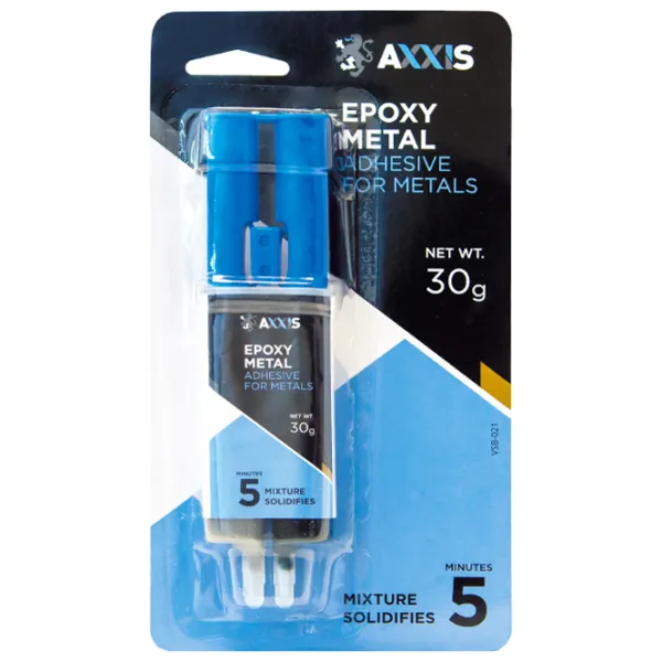 Клей AXXIS Epoxy-Metal  30 г photo 1