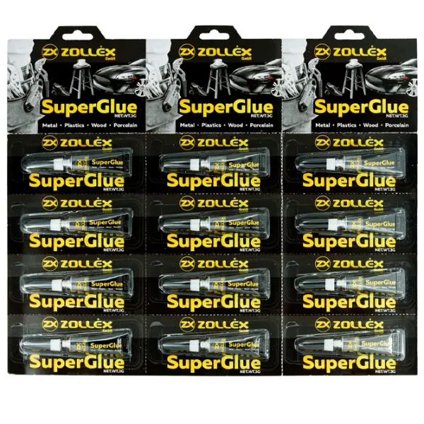 Клей Zollex Super Glue  3 г photo 1