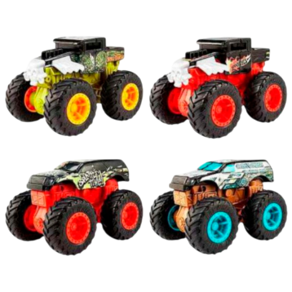 Комплект машин Hot Wheels Мощный удар M-GCF94  / / Черный Разноцветный photo 1
