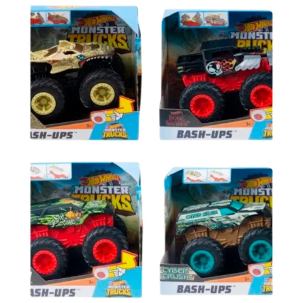 Комплект машин Hot Wheels Мощный удар M-GCF94  / / Черный Разноцветный photo 8