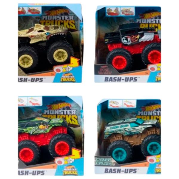 Комплект машин Hot Wheels Мощный удар M-GCF94  / / Черный Разноцветный photo 8