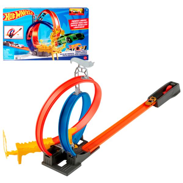 Pistă auto Hot Wheels Energy Track GND92  / / Yellow Red photo 4