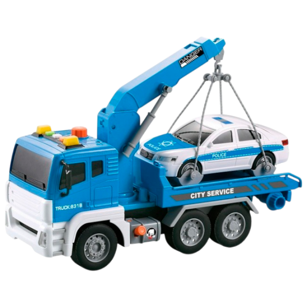 Грузовик Wenyi Wrecker WY831B  / / White Синий photo 1