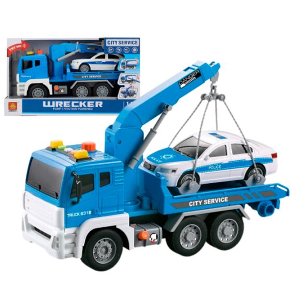 Грузовик Wenyi Wrecker WY831B  / / White Синий photo 6