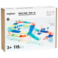 Авто-треки Mideer Grooved Magnetic Tiles MD6395  / / Разноцветный Разноцветный
