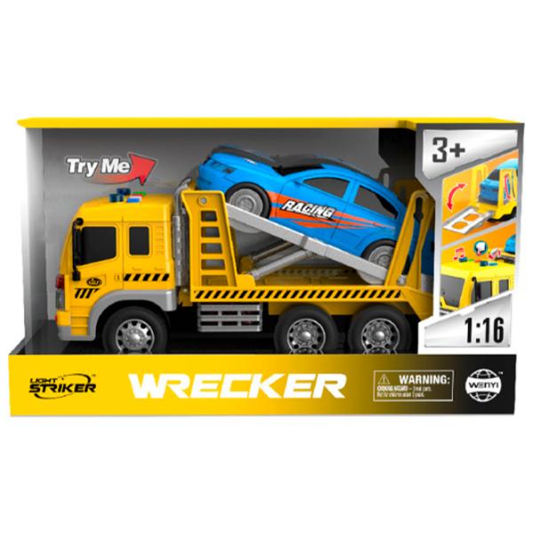 Mașină Wenyi Wrecker WY300G  / / Black Yellow photo 4 Mașină Wenyi Wrecker WY300G  / / Black Yellow photo 4