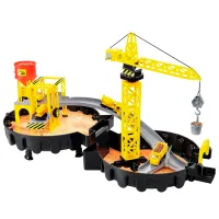 Jucărie interactivă Wenyi Wheel Garage Track Station WY205 3+ / Black Yellow photo 2