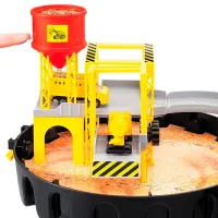 Jucărie interactivă Wenyi Wheel Garage Track Station WY205 3+ / Black Yellow photo 4