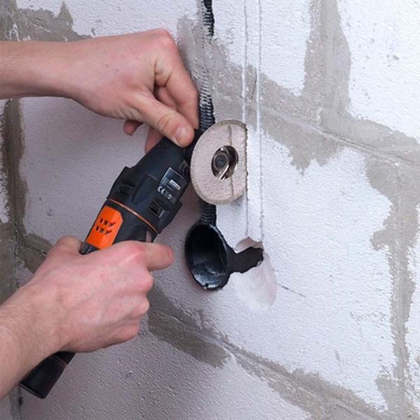 Lame de ferăstrău renovator Wolfcraft 3955000 Gray / Metal photo 3